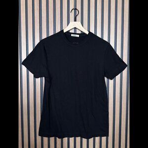 Buck Mason T Shirt Small Mens Black Short Sleeve Crewneck Basic Luxe Tee